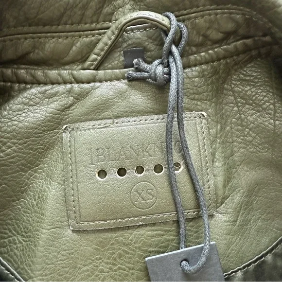NWT!!! BLANK NYC women jacket size XS Retail 250$